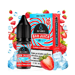 Bombo Bar Juice Super Strawberry Ice - Sales 10 ml