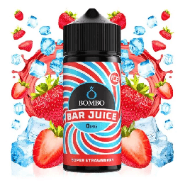 Bombo Bar Juice Super Strawberry Ice - Longfill 24/120 ml