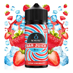 Bombo Bar Juice Super Strawberry Ice - Longfill 24/120 ml