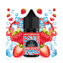 Bombo Bar Juice Super Strawberry Ice - Longfill 10/30 ml