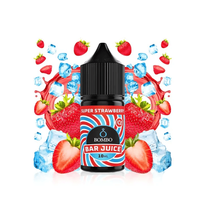 Bombo Bar Juice Super Strawberry Ice - Longfill 10/30 ml