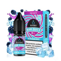 Bombo Bar Juice Ultra Blue Razz Ice - Sales 10 ml