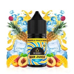 Bombo Bar Juice Pineapple Peach Mango Ice - Longfill 10/30 ml