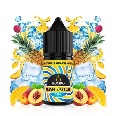 Bombo Bar Juice Pineapple Peach Mango Ice - Longfill 10/30 ml
