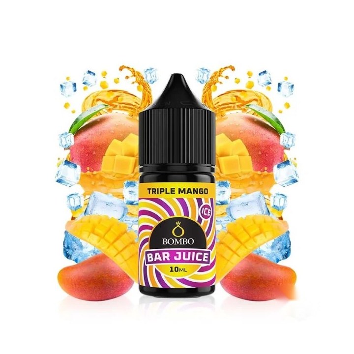 Bombo Bar Juice Triple Mango Ice - Longfill 10/30 ml