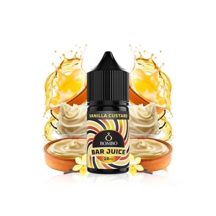Bombo Bar Juice Vanilla Custard - Longfill 10/30 ml