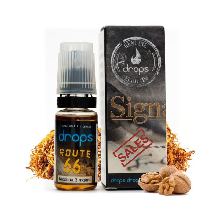 Drops Route 66 Sales de nicotina 10 ml