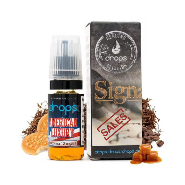 Drops American Luxury Sales de nicotina 10 ml