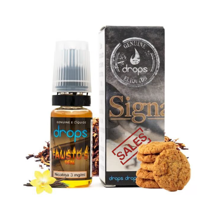 Drops Fausto's Deal Sales de nicotina 10 ml